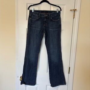 Calvin Klein 1990’s Dark Wash Low Rise Bootcut Jeans | Size 6